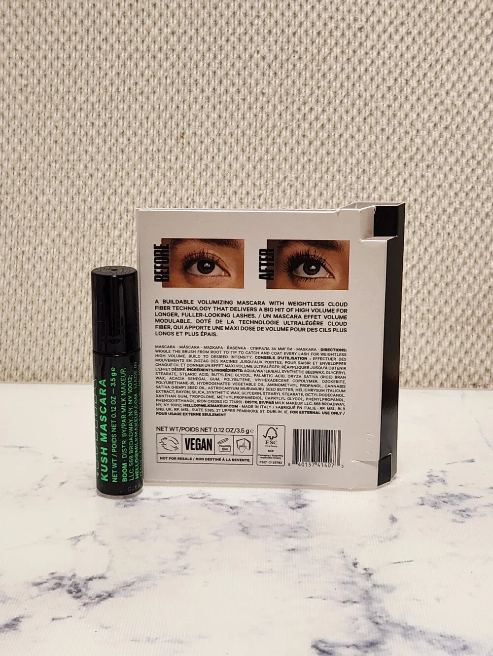 Milk Makeup Kush Big Hit Volumizing Mascara Mini Travel Size .12 oz